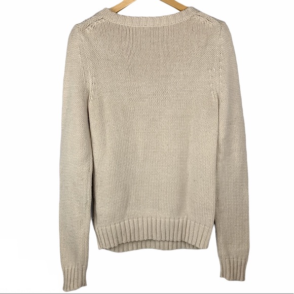 FOSSIL Merino Wool Cashmere Blend Studded Sweater - Picture 2 of 9